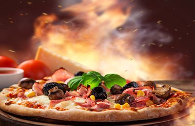 Pizzas salgadas