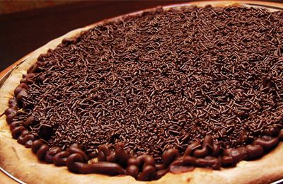 Pizzas doces e sobremesas